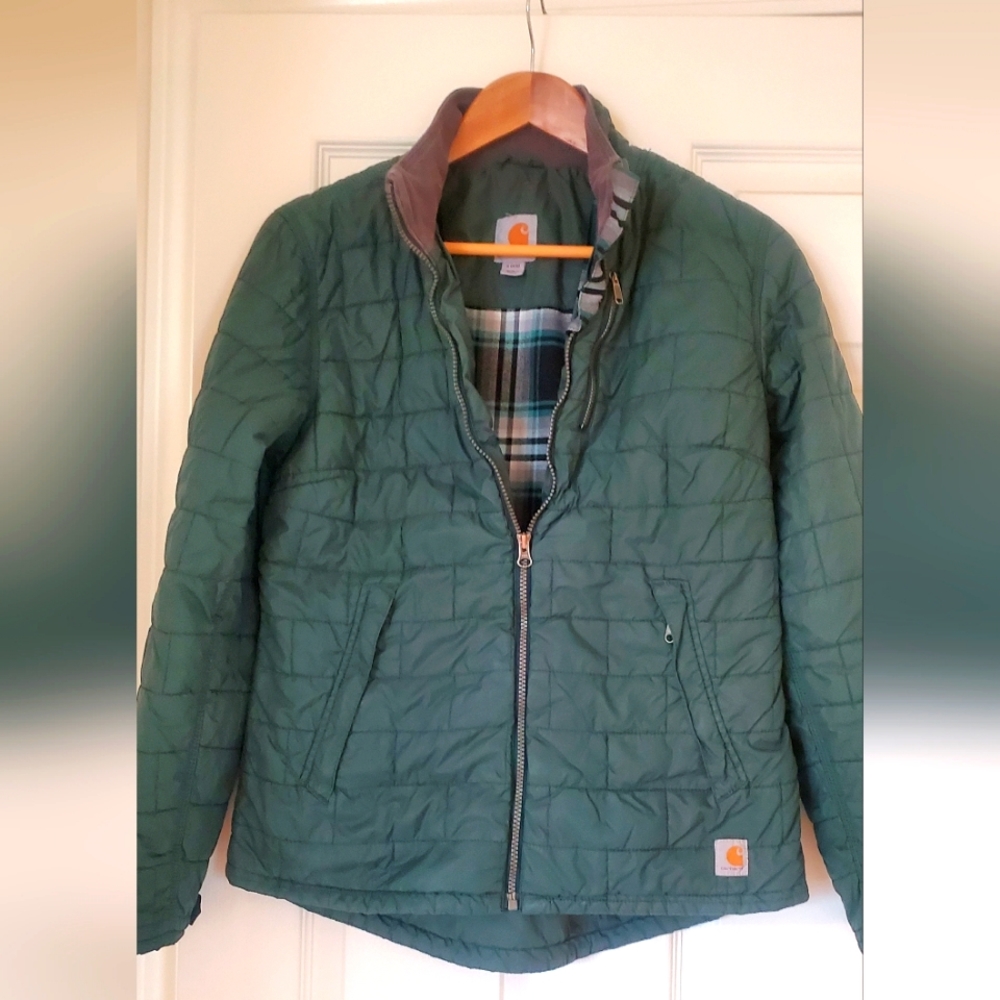 Carhartt Jacket, Size S, Green